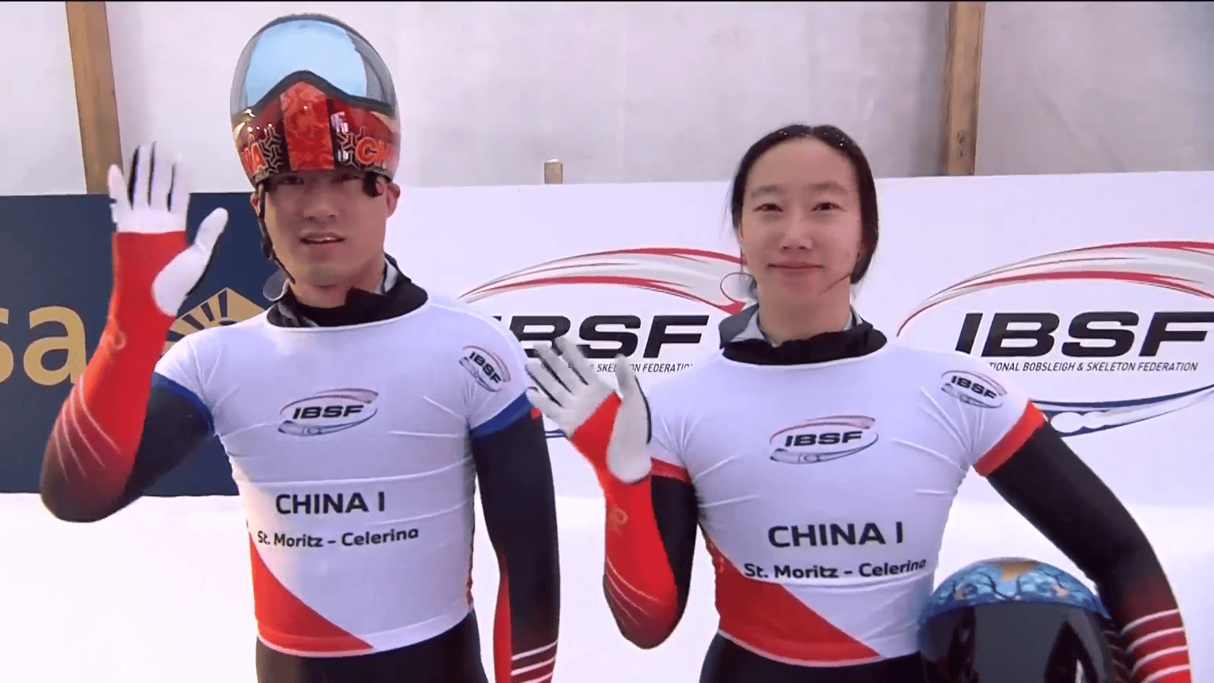 fb体育-雪车世界杯圣莫里茨站：赵丹/殷正夺得钢架雪车混合团体冠军
